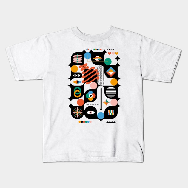 Connections Kids T-Shirt by PosterLad